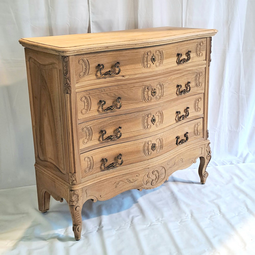 Commode en noyer - Vernis mat naturel